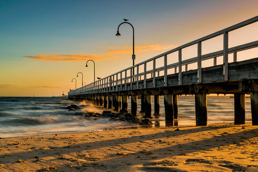Lagoon Pier sundown