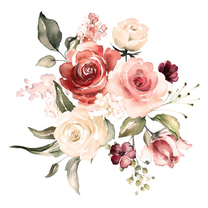 Rose posy 1