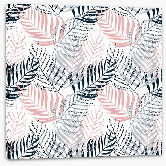 Pink palm down