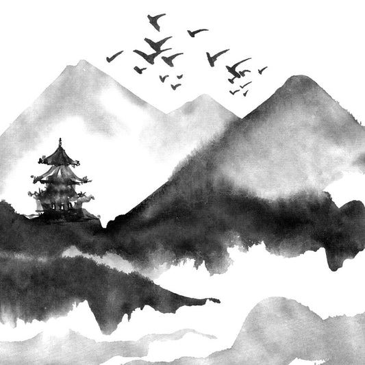 Pagoda mountains