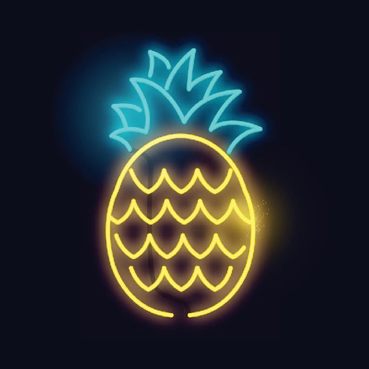 Neon pineapple