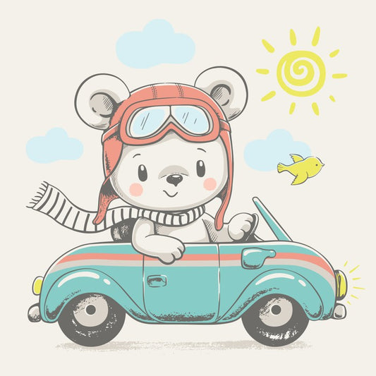 Sunny drive bear