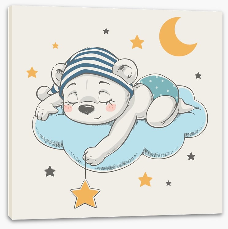 Baby bear dreams