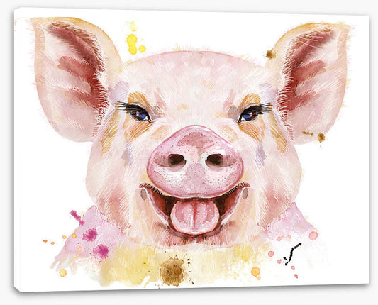 Happy hog