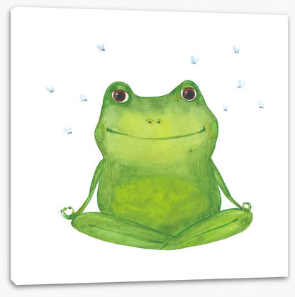 Green frog zen