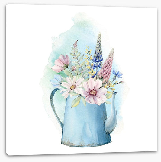 Watering can bouquet