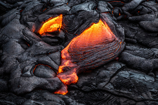 Searing lava