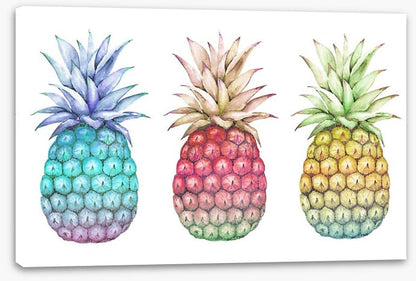 Three pineapples more