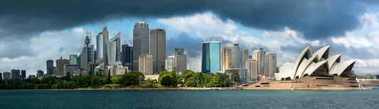 Stormy Sydney panorama