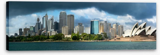 Stormy Sydney panorama