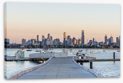 The city from St Kilda