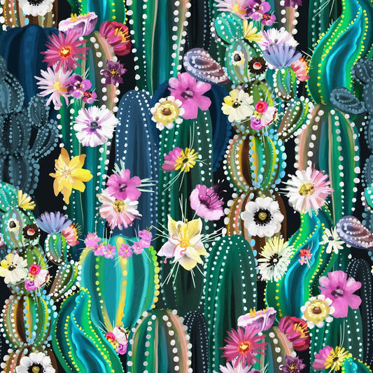 Blooming cactus