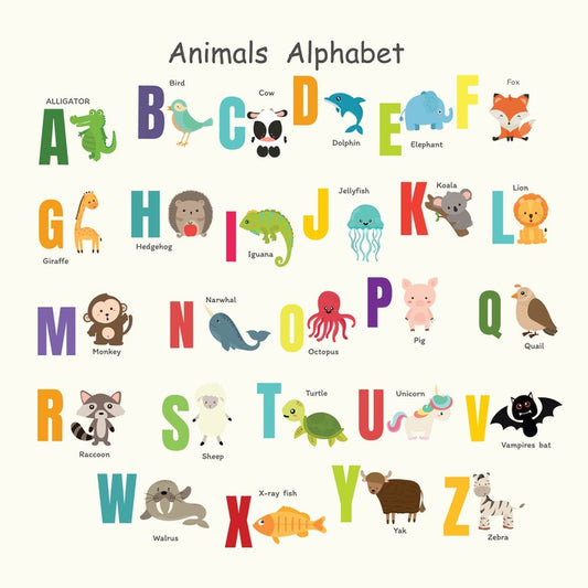 Animals alphabet