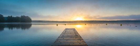 Dawning dock panorama