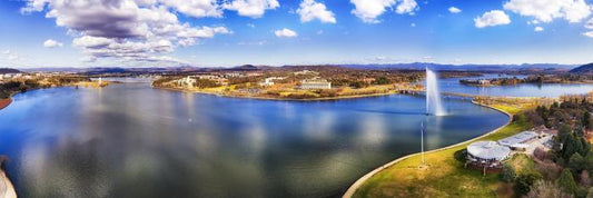 Lake Burley Griffin panorama