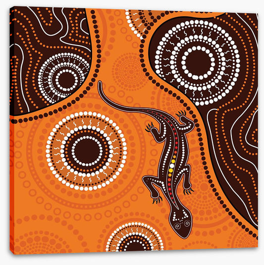 Red earth reptile
