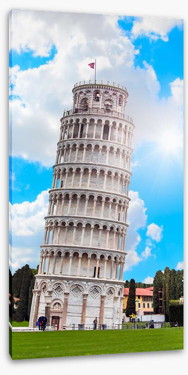 The leaning tower