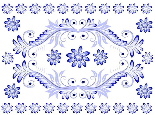 Gzhel beauty 2
