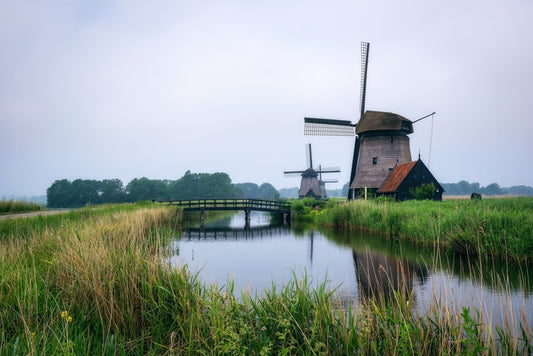 The old Dutch mill
