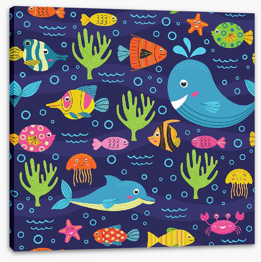 Whale and friends