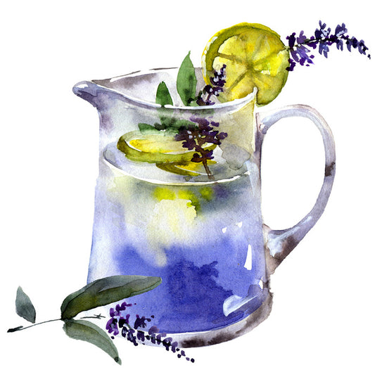 Lavender lemonade