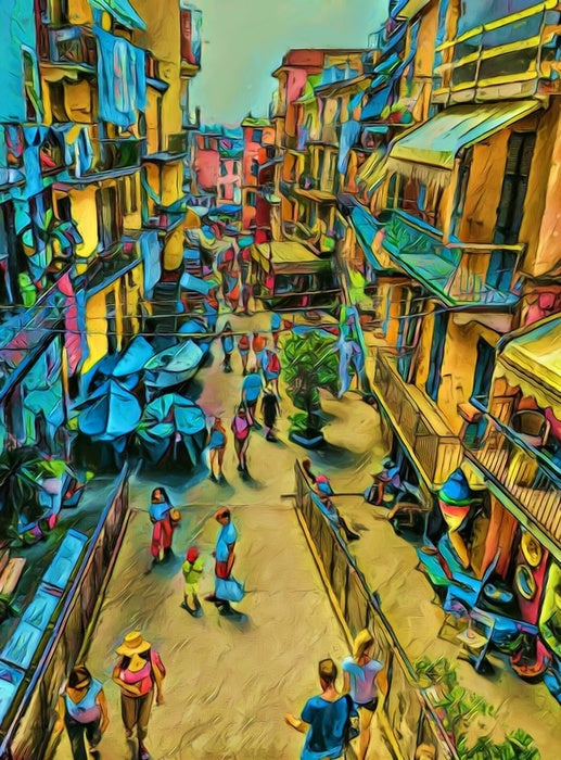 Monterosso streetscape