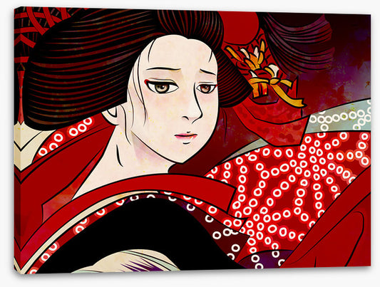 Hiiro furisode