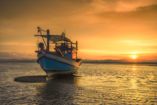 Grounded at sundown