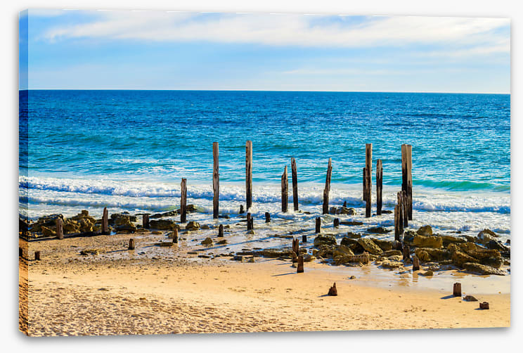 Port Willunga ruins