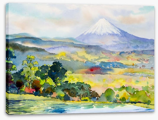 Mount Fuji from the lake