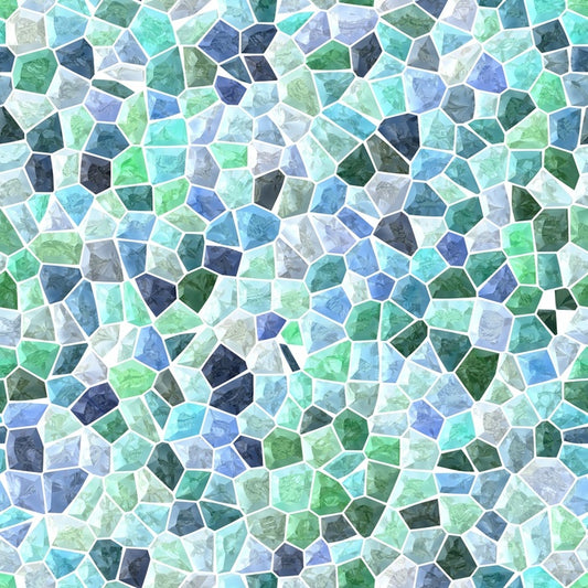 Shimmering sea