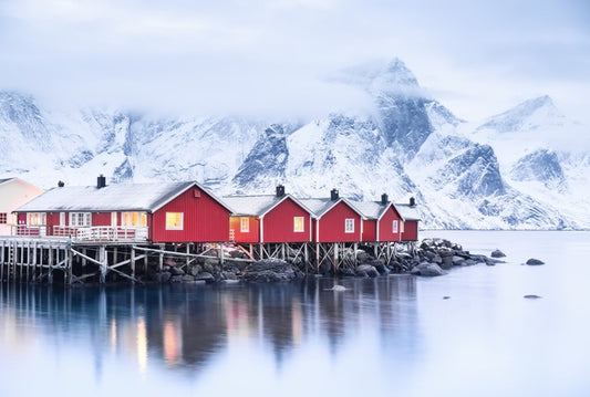 Lofoten Islands bay