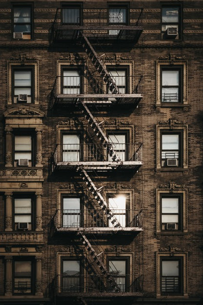 Five floors up