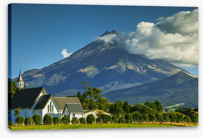 Mount Taranaki church
