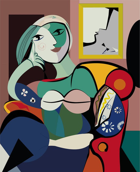 Sitting with Picasso