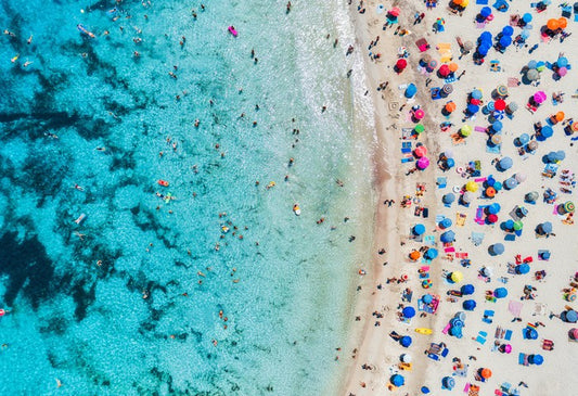 Colours of the beach