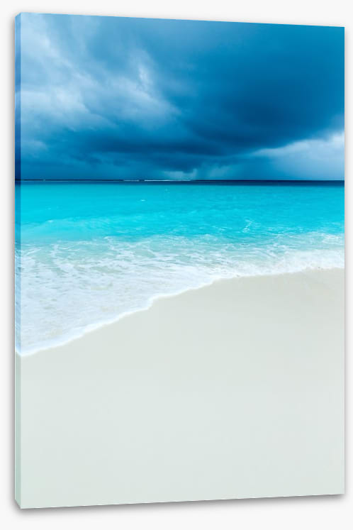 Stormy lagoon
