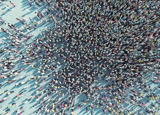 Crowded space