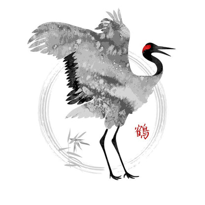 Singing crane