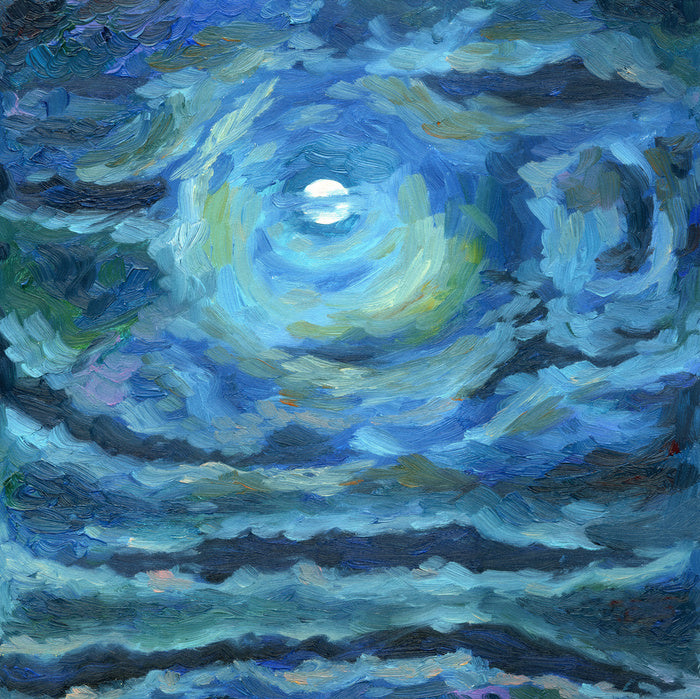 Moonlight clouds