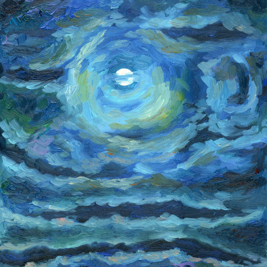 Moonlight clouds