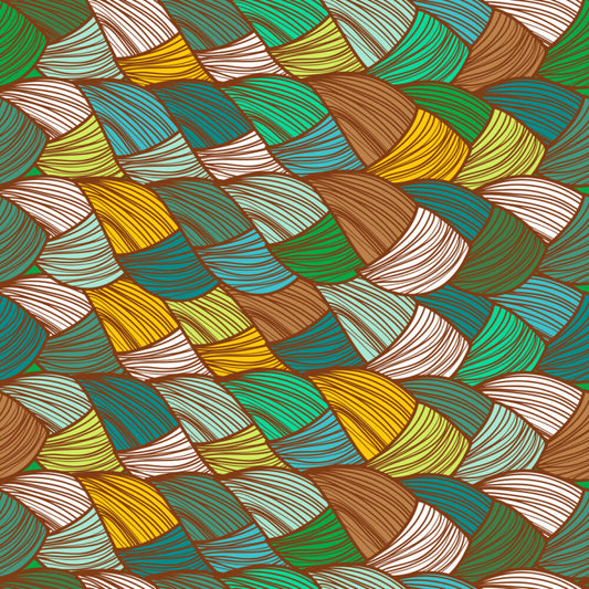 Woven green