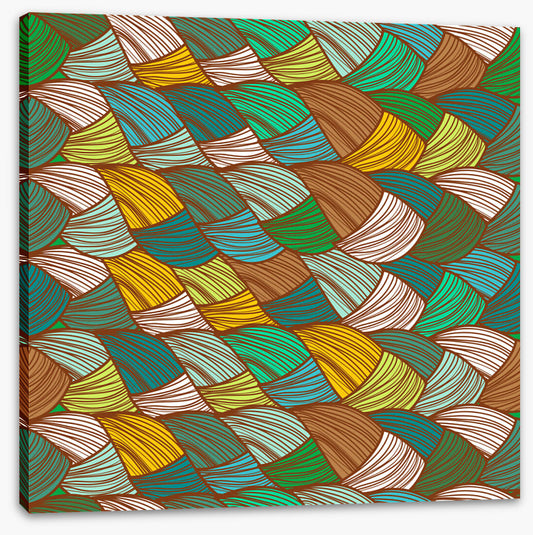 Woven green