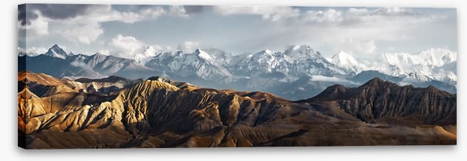 Between the ranges