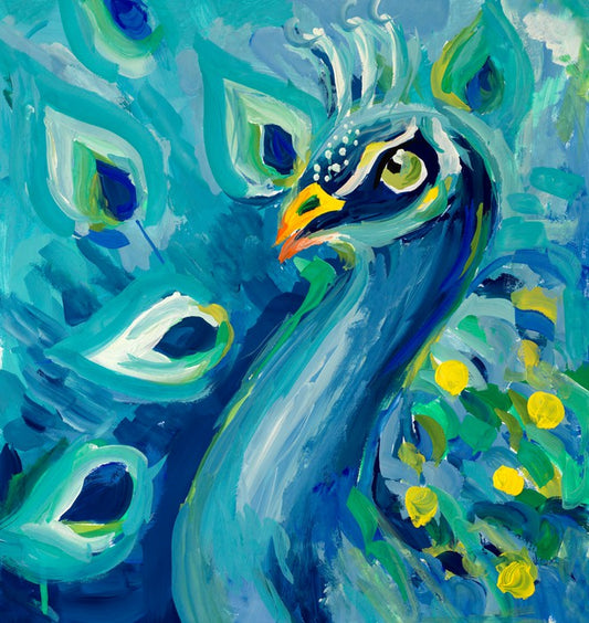 Proud as a peacock