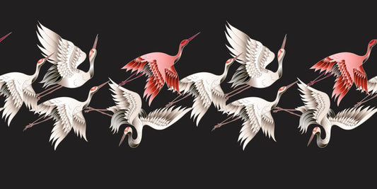 Once in a red crane
