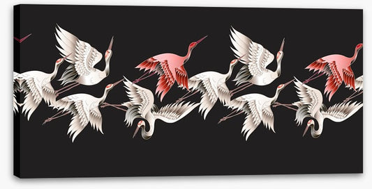 Once in a red crane