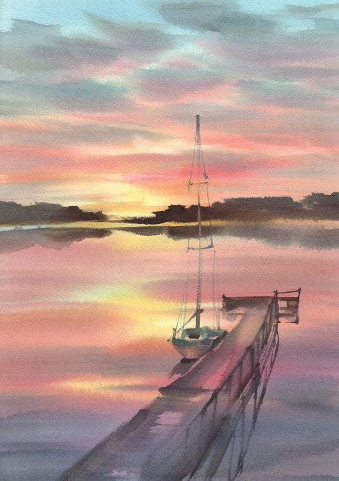 Moored for the night