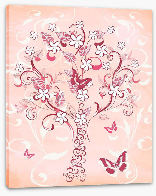 Butterfly blossom tree