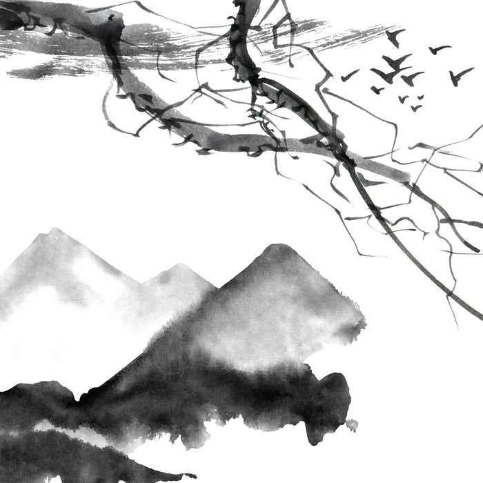 Branching mountains